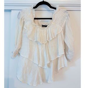 Zara layered flowy top - great condition